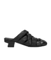 Marsèll Square Toe 40mm Sandals In Black