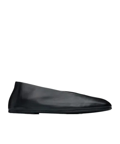 Marsèll Square-toed Ballet Shoes In Black