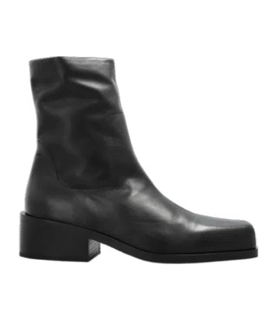 MARSÈLL MARSÈLL SQUARE TOE ZIPPED BOOTS