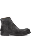 Marsèll Stonewashed Effect Boots In Grey