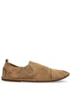 Marsèll Elegant Suede Leather Moccasins For Men In Neutrals