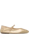 Marsèll Strascico Ballet Flats In Gold