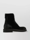 MARSÈLL SUEDE ANKLE BOOTS WITH ROUND TOE AND WORN-OUT EFFECT