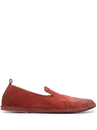 Marsèll Suede Loafers In Red