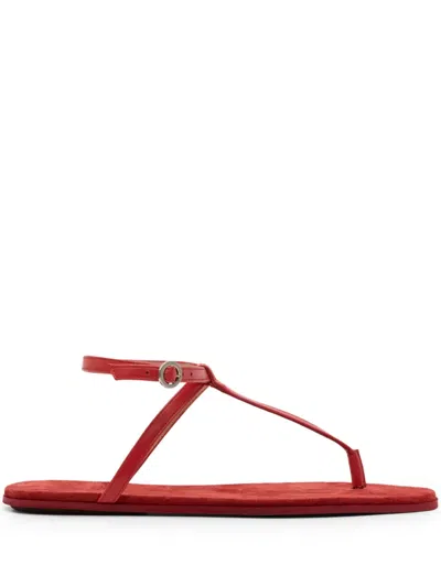Marsèll Suede Sandals In Red