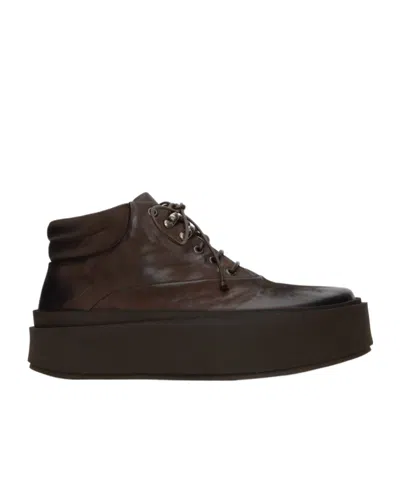 Marsèll Thick Soled High-top Shoes In Black
