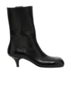 Marsèll Tillo Square Toe Ankle Boots In Black