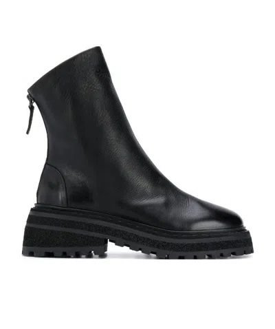 Marsèll Wedge Sole Ankle Boots In Black