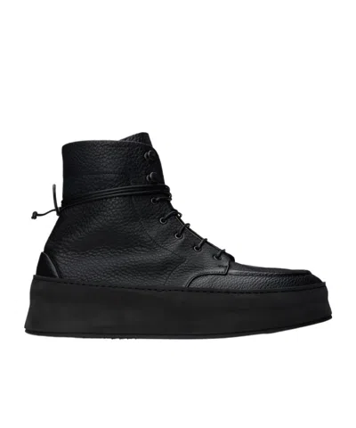 Marsèll Wrap Strap Boots In Black