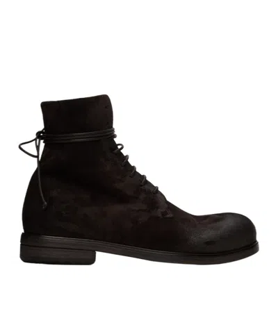 Marsèll Wrap Strap Boots In Black
