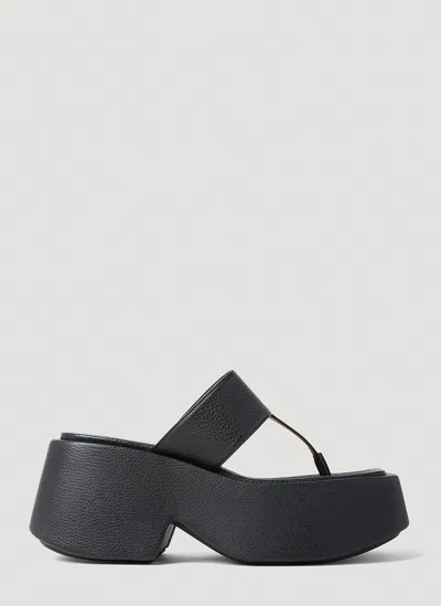 Marsèll Zeppo Platform Sandals In Black