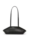 Marsèll Zipped Leather Shoulder Bag In Black