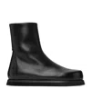 Marsèll Black Zip-up Boots In Black