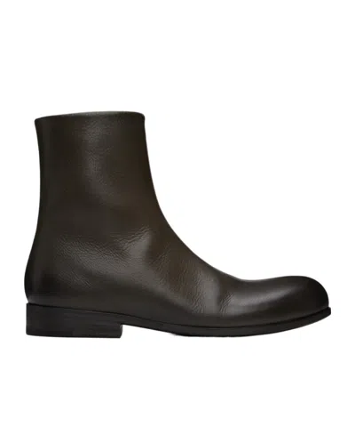 Marsèll Zippered Closed Boots In Black