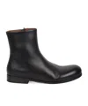 Marsèll Woman Ankle Boots Black Size 7 Calfskin In Black