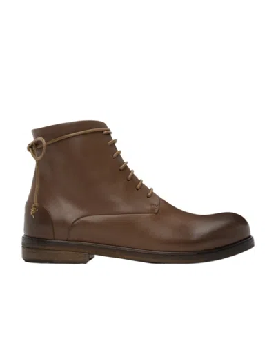 Marsèll Zucca Media Short Boots In Brown