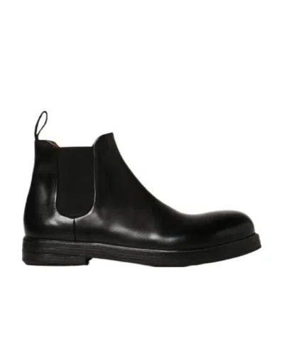 Marsèll Zucca Zeppa Beatles Boots In Black
