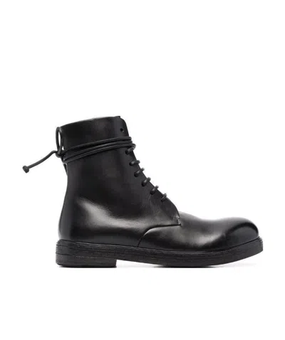 Marsèll Zucca Zeppa Lace-up Boots In Black