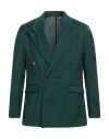 Marsēm Collection Man Blazer Emerald Green Size 38 Virgin Wool In Green