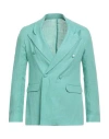 Marsēm Collection Man Blazer Light Green Size 40 Linen In Green
