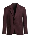 Marsēm Collection Man Blazer Plum Size 42 Polyester, Viscose, Elastane In Purple