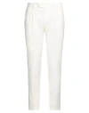 Marsēm Collection Man Pants Cream Size 34 Polyester, Viscose, Elastane In White