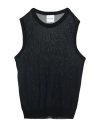 Marsēm Collection Man Sweater Black Size L Viscose, Polyester In Black