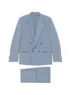 Marsēm Double-breasted Suit In Gray