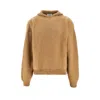 Marsēm Long-sleeves Hoodie In Brown