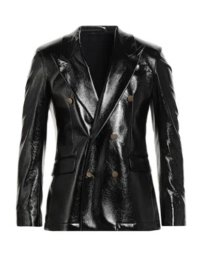 Marsēm Man Blazer Black Size 36 Polyester, Polyurethane