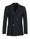 Marsēm Man Blazer Black Size 36 Polyester, Viscose, Elastane In Blue