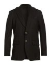 Marsēm Man Blazer Black Size 38 Polyester, Viscose, Elastane In Brown