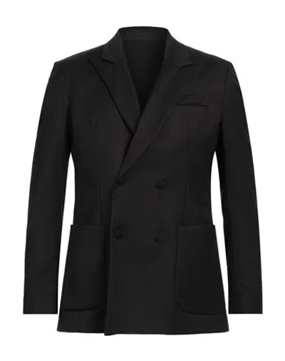 Marsēm Man Blazer Black Size 42 Polyester, Viscose, Elastane
