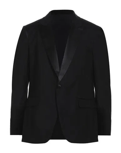 Marsēm Man Blazer Black Size 40 Polyester, Viscose, Elastane