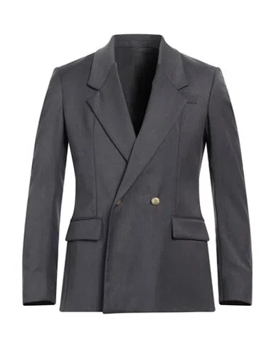 Marsēm Man Blazer Charcoal Size 36 Polyester, Viscose, Elastane In Grey