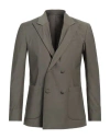 Marsēm Man Blazer Military Green Size 36 Polyester, Viscose, Elastane In Green