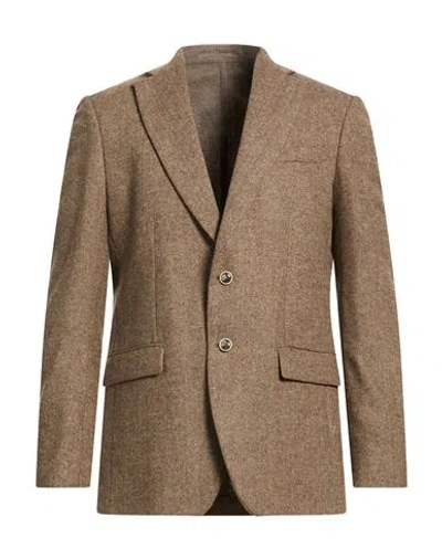 Marsēm Man Blazer Sand Size 42 Polyester, Wool, Viscose