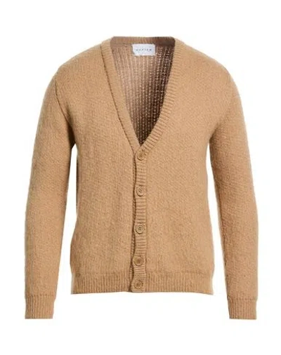 Marsēm Man Cardigan Camel Size M Polyacrylic, Mohair Wool, Polyamide, Polyester