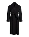 Marsēm Man Coat Black Size 36 Wool, Polyester In Black