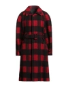 Marsēm Man Coat Red Size 40 Alpaca Wool, Virgin Wool, Acrylic In Red