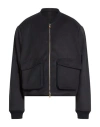 Marsēm Man Jacket Midnight Blue Size 46 Wool, Polyester In Blue