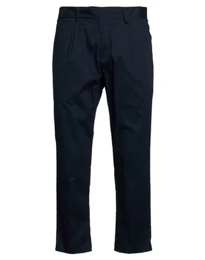 Marsēm Man Pants Navy Size 34 Cotton, Elastane In Black