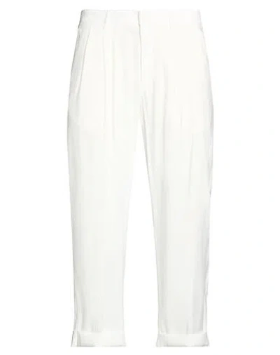 Marsēm Man Pants Off White Size 32 Viscose, Polyester