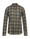 Marsēm Man Shirt Light Green Size L Viscose, Cotton In Green