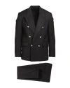 Marsēm Man Suit Black Size 38 Polyester, Viscose In Black