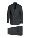 Marsēm Man Suit Charcoal Size 40 Cotton, Polyester In Gray
