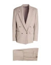 Marsēm Man Suit Sand Size 40 Polyester, Viscose, Elastane In Beige