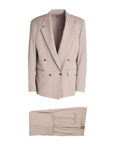 Marsēm Man Suit Sand Size 40 Polyester, Viscose, Elastane In Beige