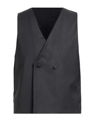Marsēm Man Tailored Vest Grey Size 38 Polyester, Viscose, Elastane
