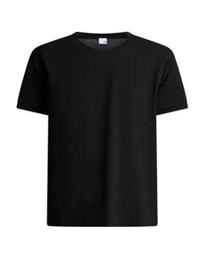 Marsēm Man T-shirt Black Size 34 Cotton In Blue